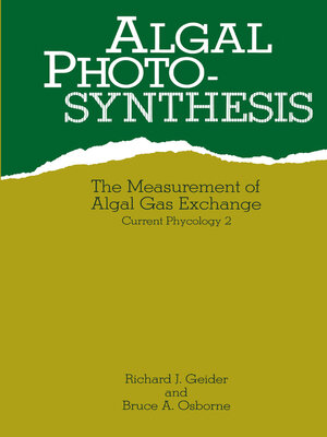 cover image of Algal Photosynthesis